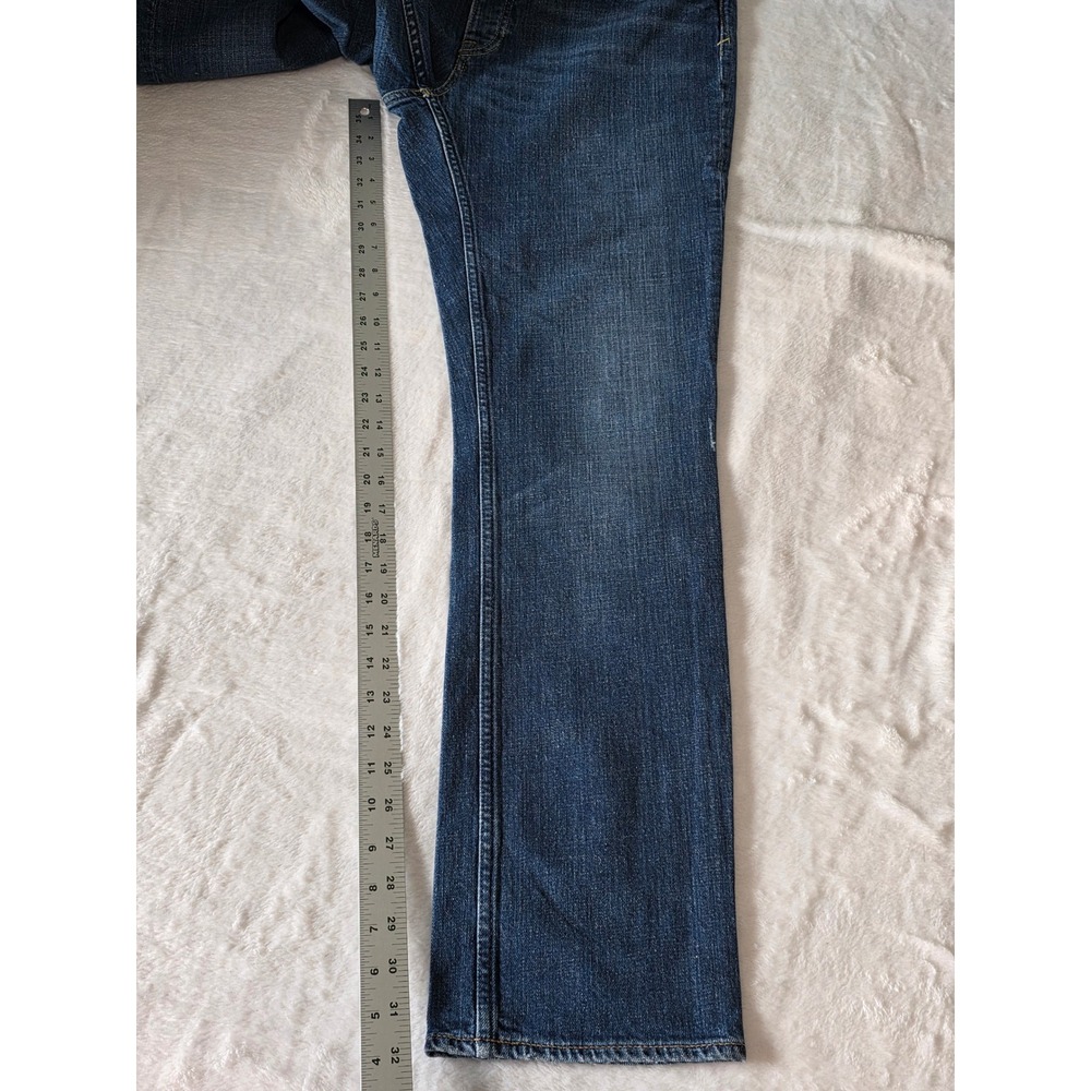 Ralph Lauren 650 Thompson Straight Leg Blue Denim Jeans 32x32 Med Wash Stretch - Picture 7 of 12